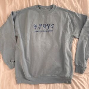 Blue TPWK Crewneck Sweater